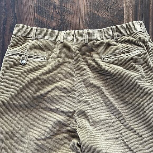 VTG BROOKS BROTHERS CORDUROY PANTS MENS 40 ACTUAL 37” WAIST 30” INSEAM USA MADE - Picture 8 of 12
